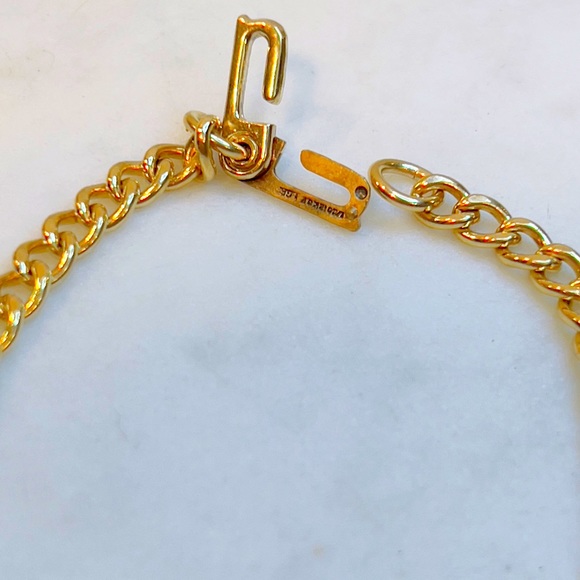 Vintage Signed 12k GF Link Chain Bracelet - 7” - Picture 2 of 4